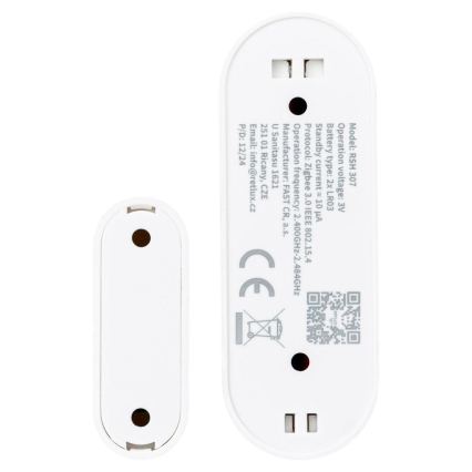 Sensore intelligente per porte e finestre 2x AAA