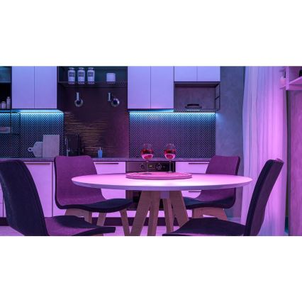 Striscia LED RGBW intelligente dimmerabile 5m LED/230V 2700-6500K Wi-Fi Tuya + telecomando