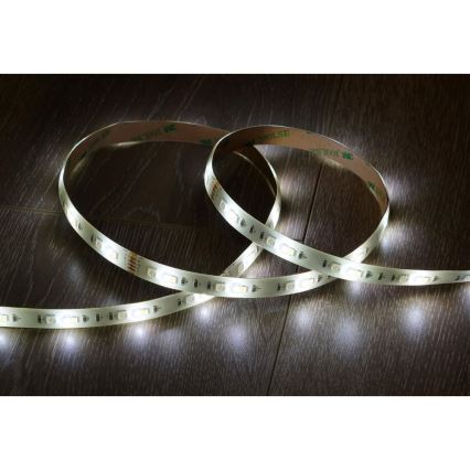 Striscia LED RGBW intelligente dimmerabile 5m LED/230V 2700-6500K Wi-Fi Tuya + telecomando