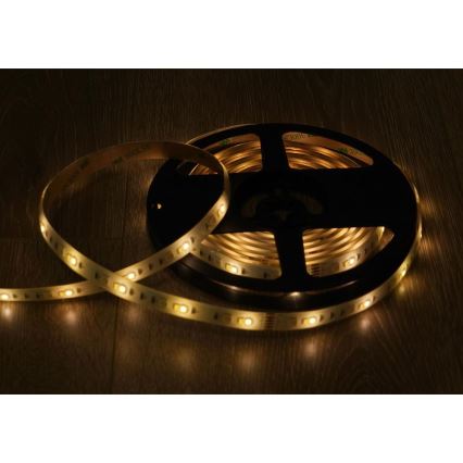 Striscia LED RGBW intelligente dimmerabile 5m LED/230V 2700-6500K Wi-Fi Tuya + telecomando