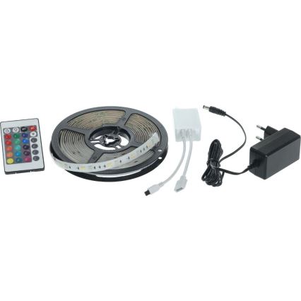 Striscia LED RGBW intelligente dimmerabile 5m LED/230V 2700-6500K Wi-Fi Tuya + telecomando