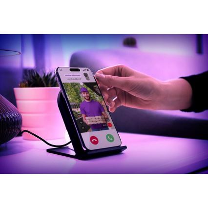 Video-Türklingel mit Bewegungssensor 5MPx 1440p 5200 mAh Wi-Fi IP65 anthrazit