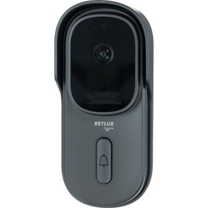 Videocitofono con sensore di movimento 5MPx 1440p 5200 mAh Wi-Fi IP65 antracite
