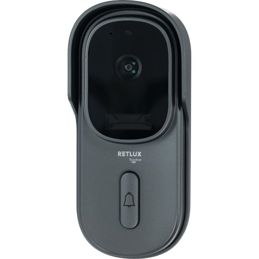Videocitofono con sensore di movimento 5MPx 1440p 5200 mAh Wi-Fi IP65 antracite