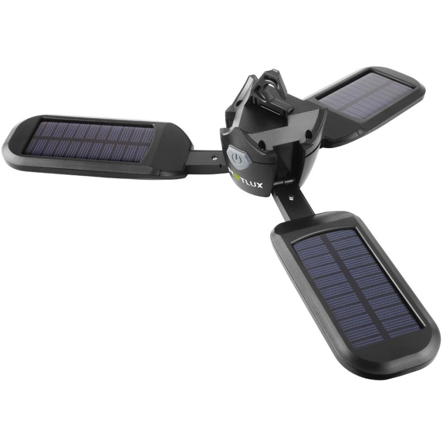 Wiederaufladbare LED-Camping-Laterne mit Solarpanel LED/3W/1600 mAh IPX4