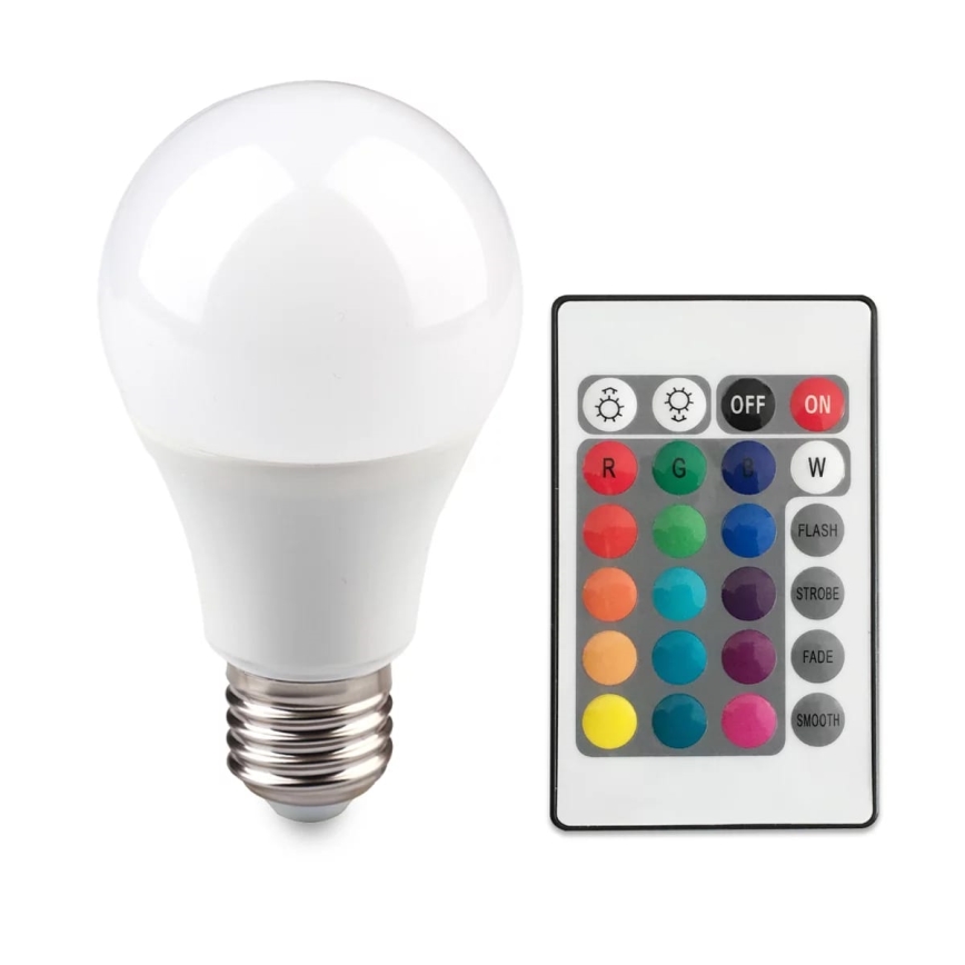 RGB lampadina LED E27/6W/230V dimmerabile 3000K