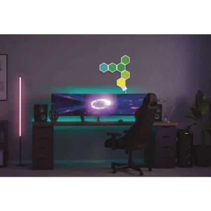 RGBIC Lampada da tavolo dimmerabile GoSmart LED/5,5W/230V Wi-Fi Tuya