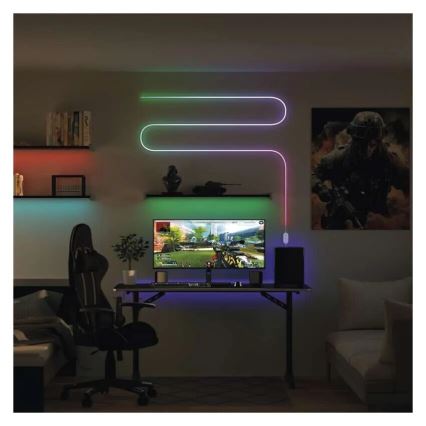 RGBIC Striscia LED dimmerabile GoSmart LED/24W/230V 3 m Wi-Fi Tuya