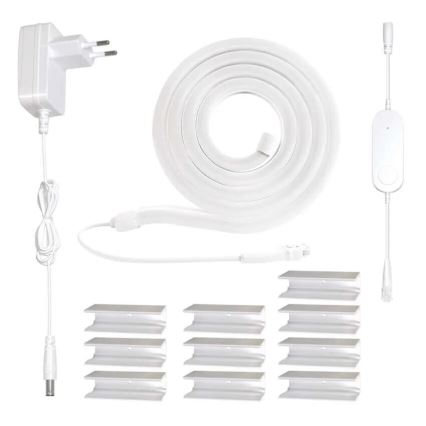 RGBIC Striscia LED dimmerabile GoSmart LED/24W/230V 3 m Wi-Fi Tuya