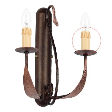 Ricambio candelabro per Applique LOARA E14