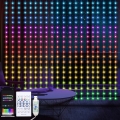 Rideau lumineux de Noël LED RGB dimmable WIZARD 400xLED/USB 2x2m + télécommande