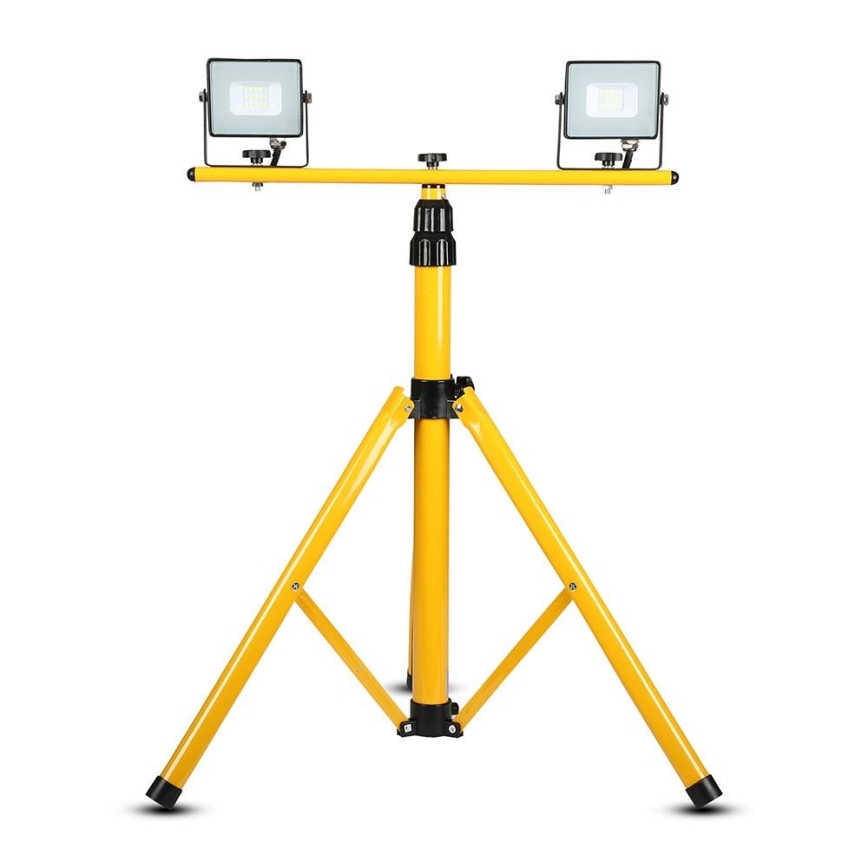 Riflettore da terra 180 cm giallo