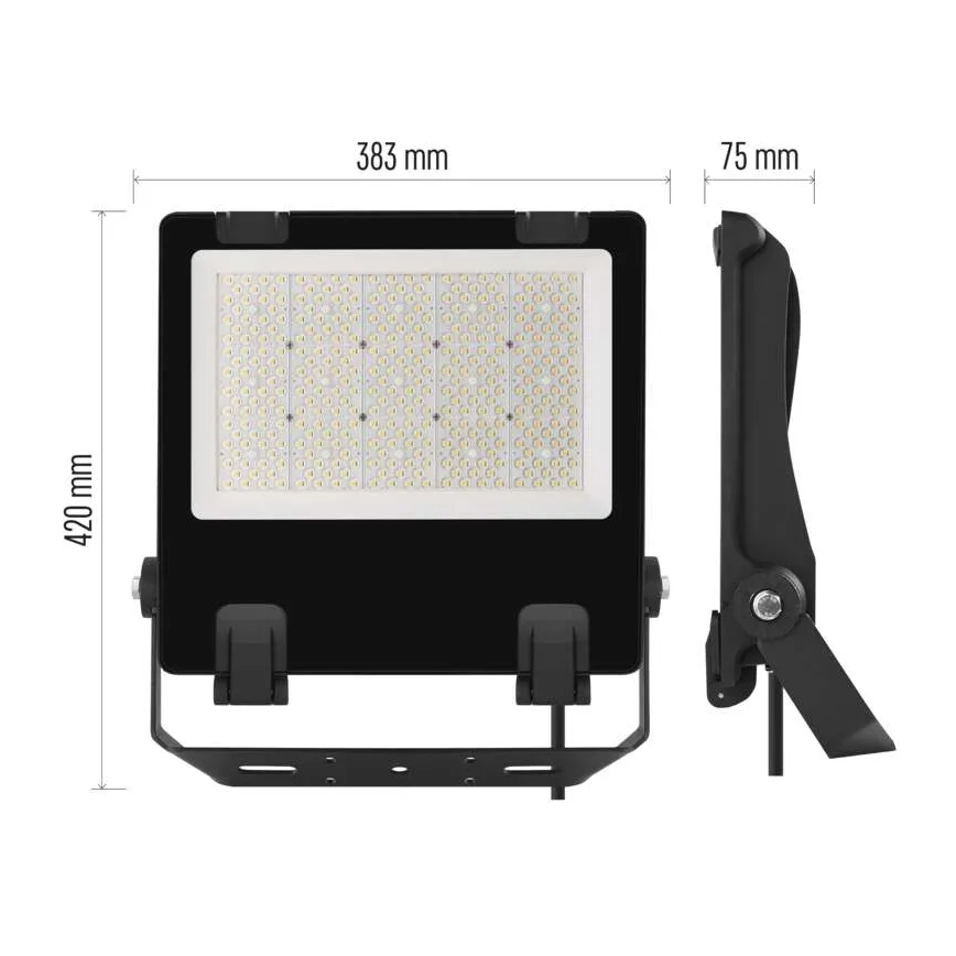 Riflettore LED AVENO LED/200W/230V 4000K 32000 lm IP66 nero