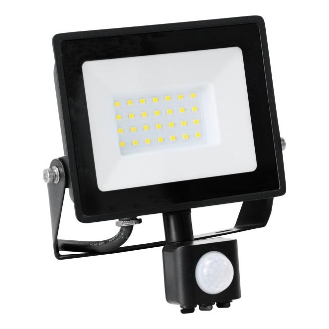 Riflettore LED con sensore LED/30W/230V 6500K IP44