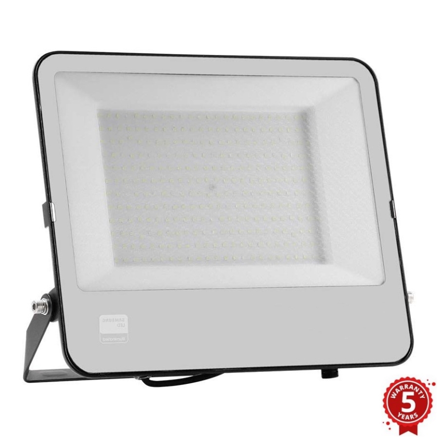 Riflettore LED da esterno SAMSUNG CHIP LED/200W/230V 6500K IP65 nero
