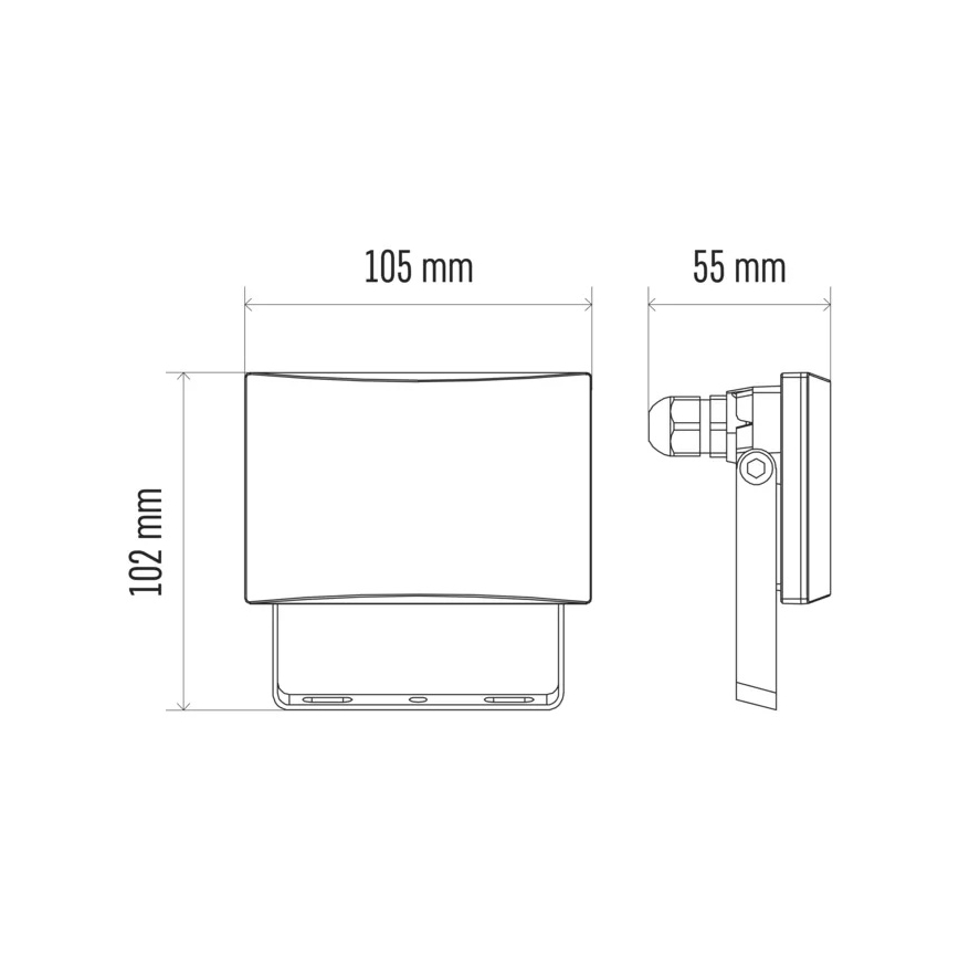 Riflettore LED LED/10,5W/230V IP65