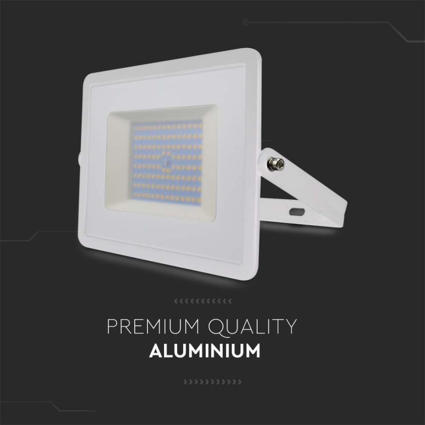 Riflettore LED LED/100W/230V 4000K IP65 bianco