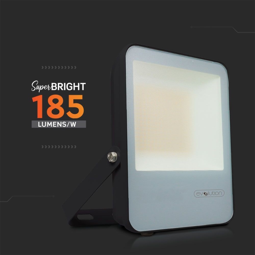 Riflettore LED LED/30W/230V 6400K IP65 nero