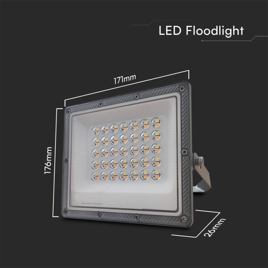 Riflettore LED LED/30W/230V IP65 3000/4000/6500K