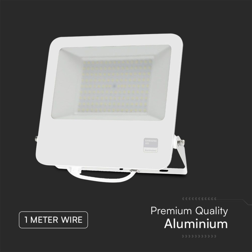 Riflettore LED SAMSUNG CHIP LED/100W/230V 6400K IP65 bianco