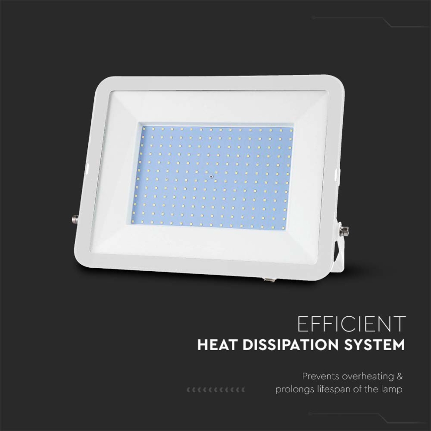 Riflettore LED SAMSUNG CHIP LED/300W/230V 6500K IP65 bianco