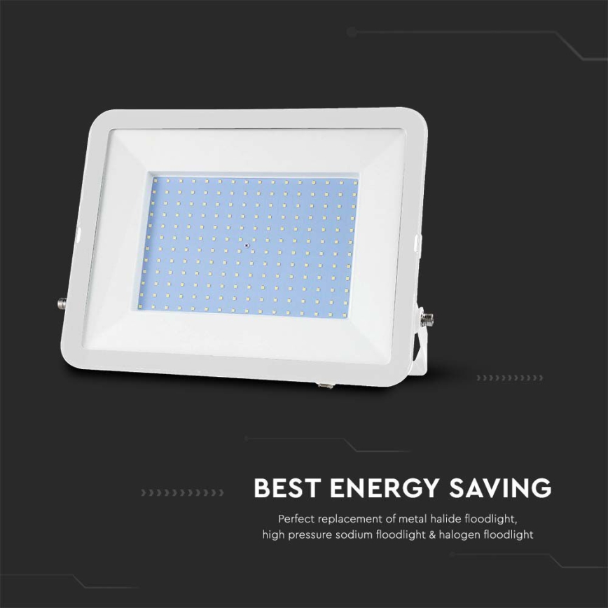 Riflettore LED SAMSUNG CHIP LED/300W/230V 6500K IP65 bianco