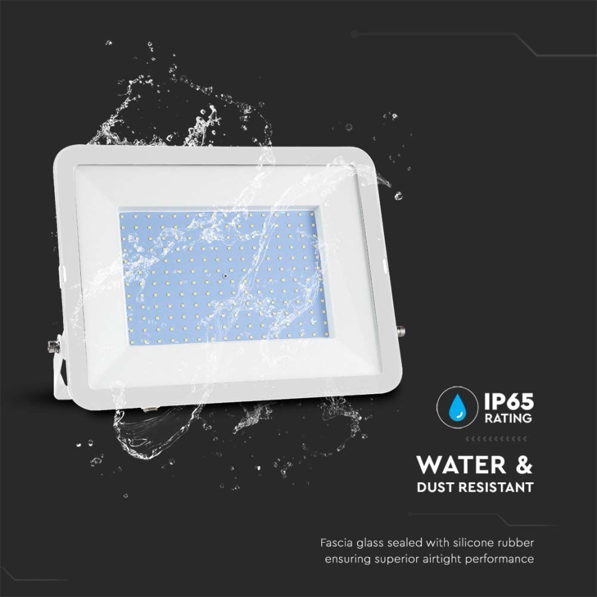 Riflettore LED SAMSUNG CHIP LED/300W/230V 6500K IP65 bianco