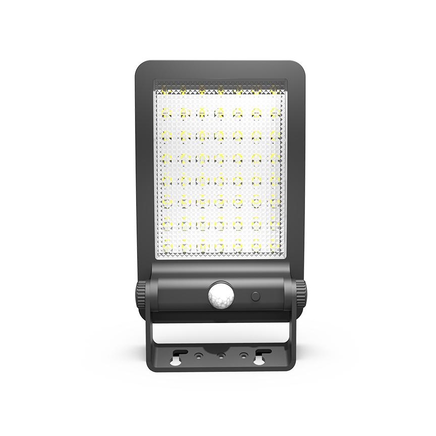 Riflettore LED solare con sensore LED/5W/3,7V 4000K IP54 nero