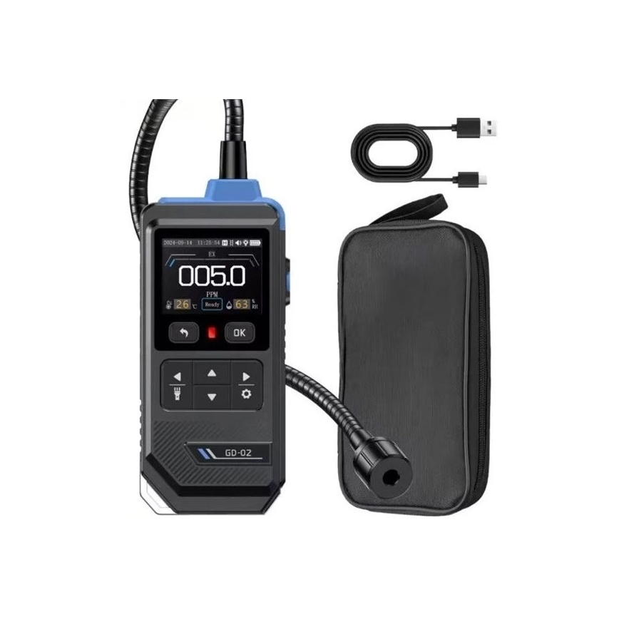 Rilevatore di gas combustibili 1500 mAh 5V