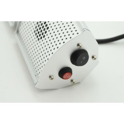 Riscaldatore a infrarossi 1000/2000W/230V IP55 + telecomando