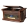 Roadstar HIF-1996D+BT - Système Hi-Fi avec platine vinyle, radio, lecteur CD et cassette 40W/230V + télécommande
