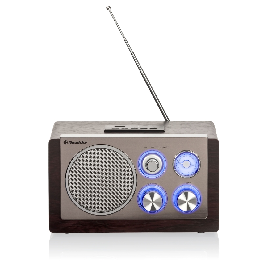 Roadstar HRA-1345NUS/WD - Radio FM 16W/230V