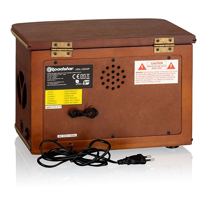 Roadstar HRA-1500UEMP - Radio con lettore CD e porta USB 32W/230V + telecomando