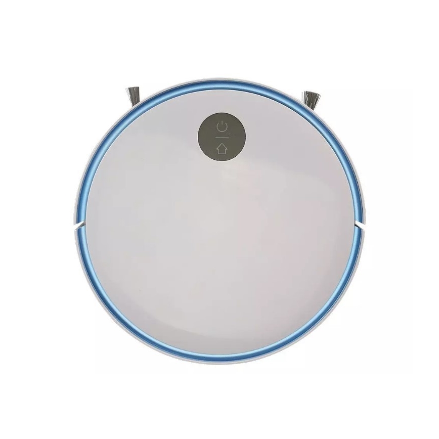 Robot aspirapolvere bianco/blu + telecomando
