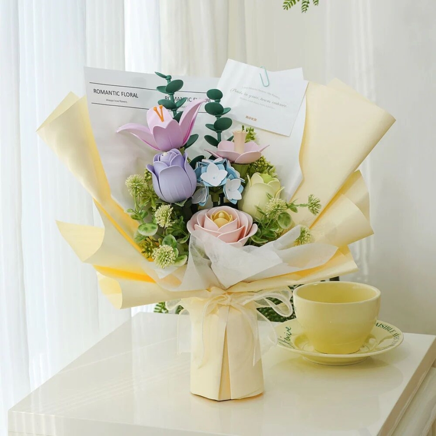 RoboTime - 3D puzzle Bouquet di primavera
