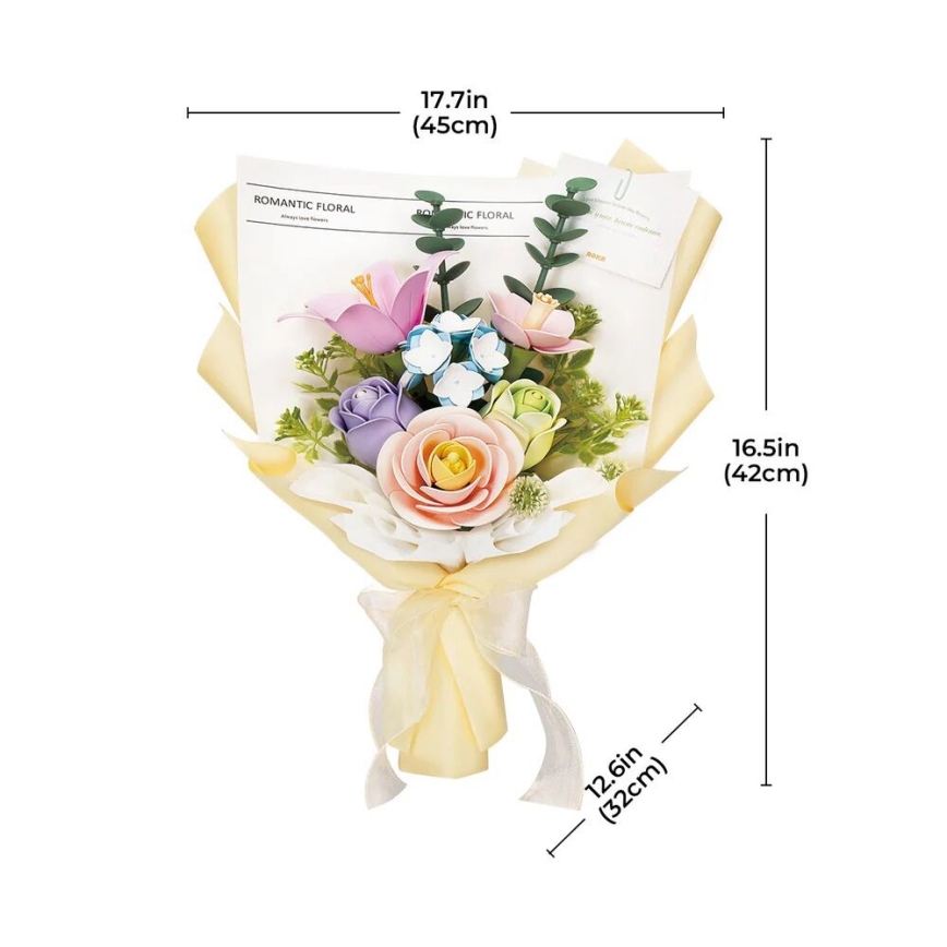 RoboTime - 3D puzzle Bouquet di primavera