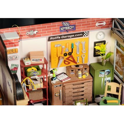 RoboTime - Casa in miniatura Garage 2xAAA