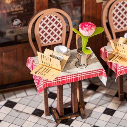 RoboTime - Puzzle 3D LED Fermalibri Incontro nella Galleria con Libri 2xAAA