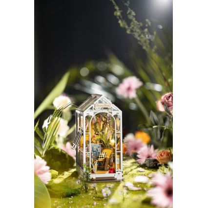 RoboTime - LED Fermalibri Giardino casa 3D puzzle 2xAAA