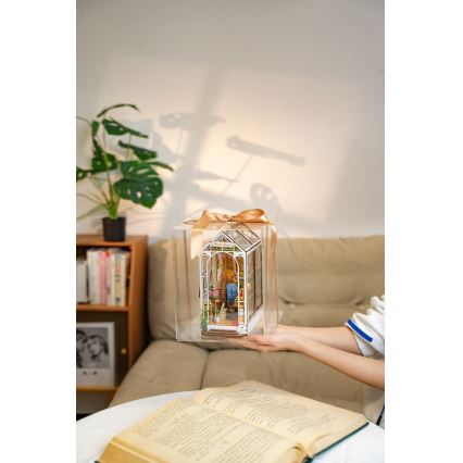 RoboTime - LED Fermalibri Giardino casa 3D puzzle 2xAAA