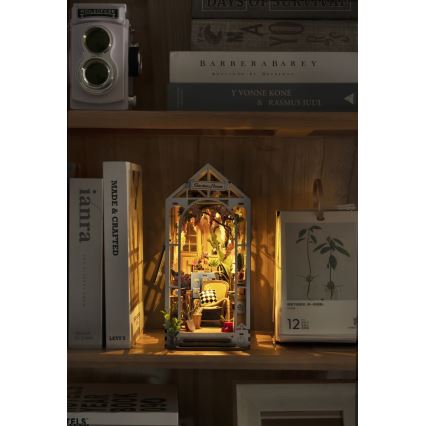 RoboTime - LED Fermalibri Giardino casa 3D puzzle 2xAAA