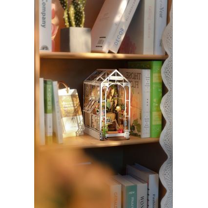 RoboTime - LED Fermalibri Giardino casa 3D puzzle 2xAAA