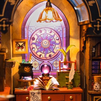 RoboTime - Maison miniature Bureau de sorcier 2xAAA