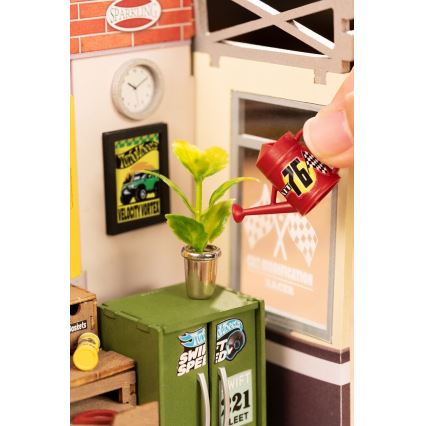 RoboTime - Maison miniature Garage 2xAAA