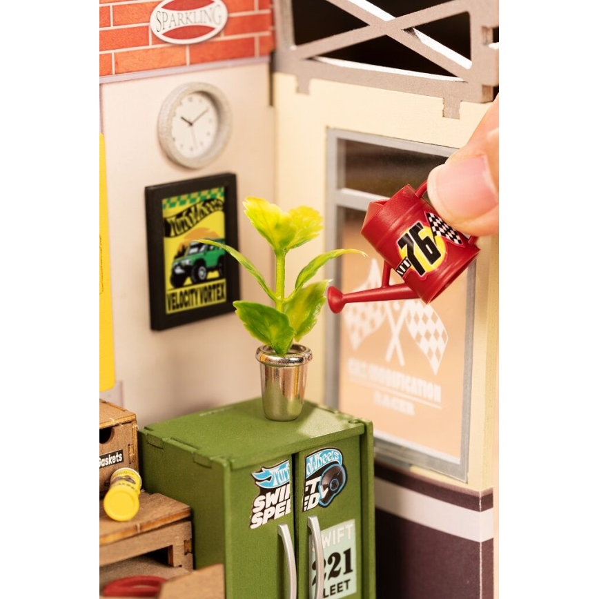 RoboTime - Maison miniature Garage 2xAAA