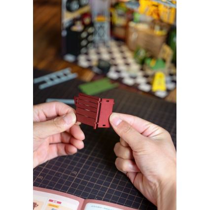 RoboTime - Maison miniature Garage 2xAAA