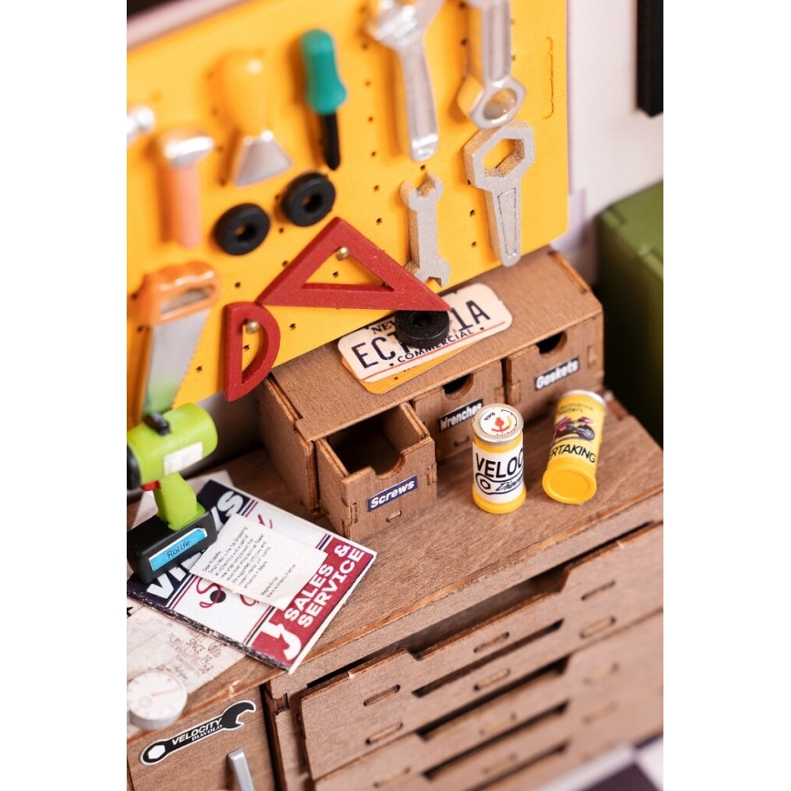 RoboTime - Maison miniature Garage 2xAAA
