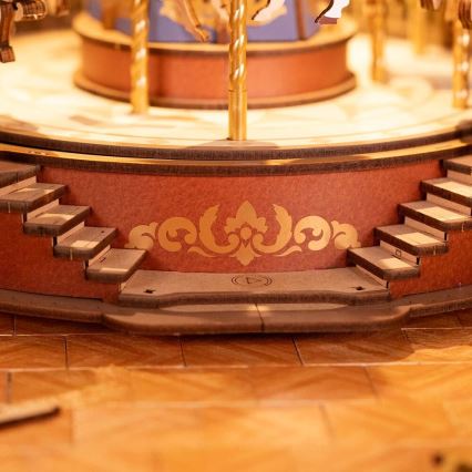 RoboTime - Puzzle 3D per carillon Classica giostra 5V