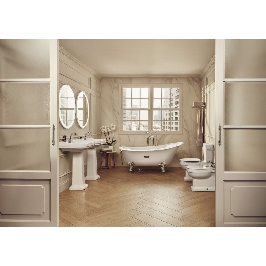 Roca A3270A1000 - Lavabo sospeso CARMEN 65x48 cm ceramiche/bianco