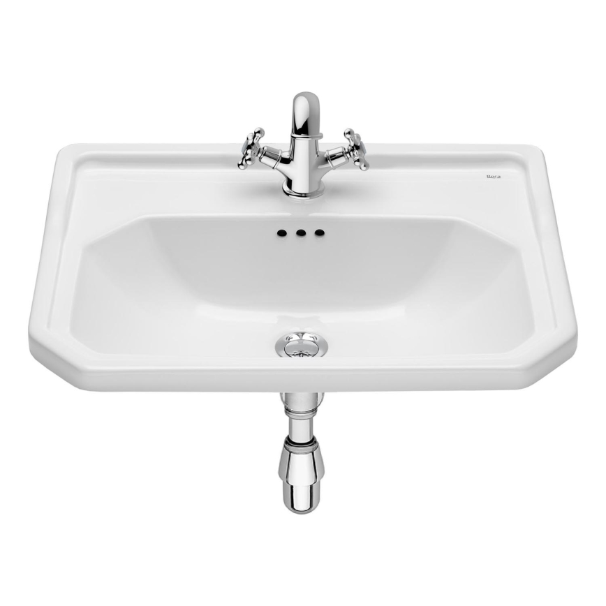 Roca A3270A5000 - Lavandino incassato CARMEN 60x45 cm ceramiche/bianco